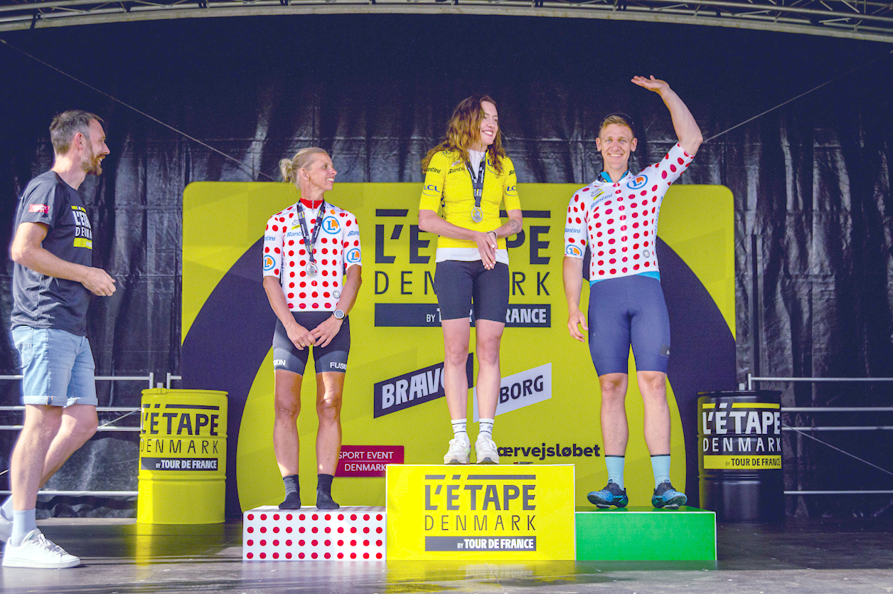 Photo: The iconic yellow jersey is up for grabs as well as the Green sprinters jersey and the climbers Polka Dot jersey too!