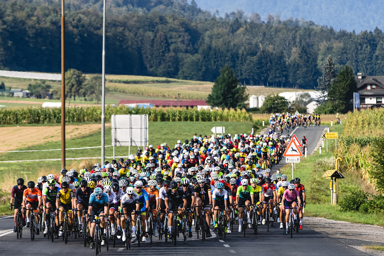 On Sunday the Gorenjska roads were taken over by recreational road cyclists