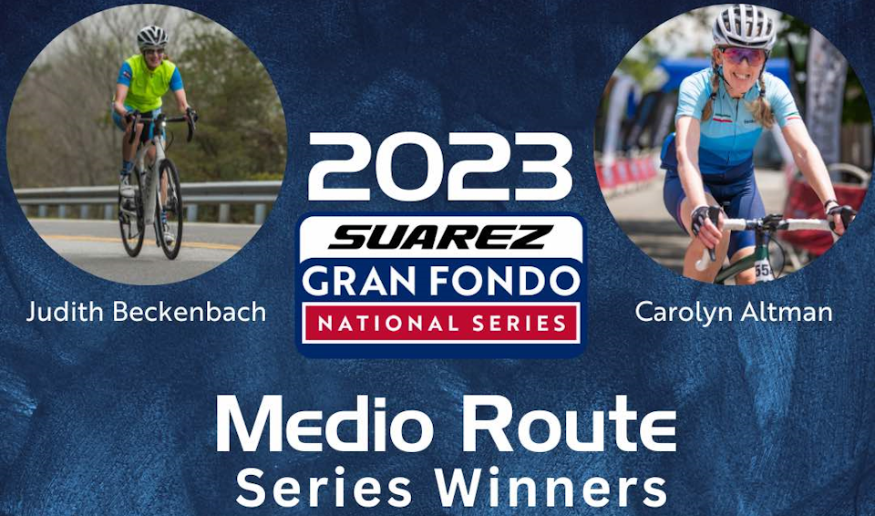 2023 SUAREZ Gran Fondo National Series Medio Route Winners