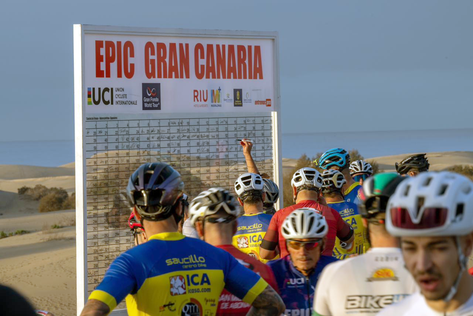 Photo: Sold out ride saw 500 riders sign on every morning at warm and sunny RIU Palace Maspalomas 