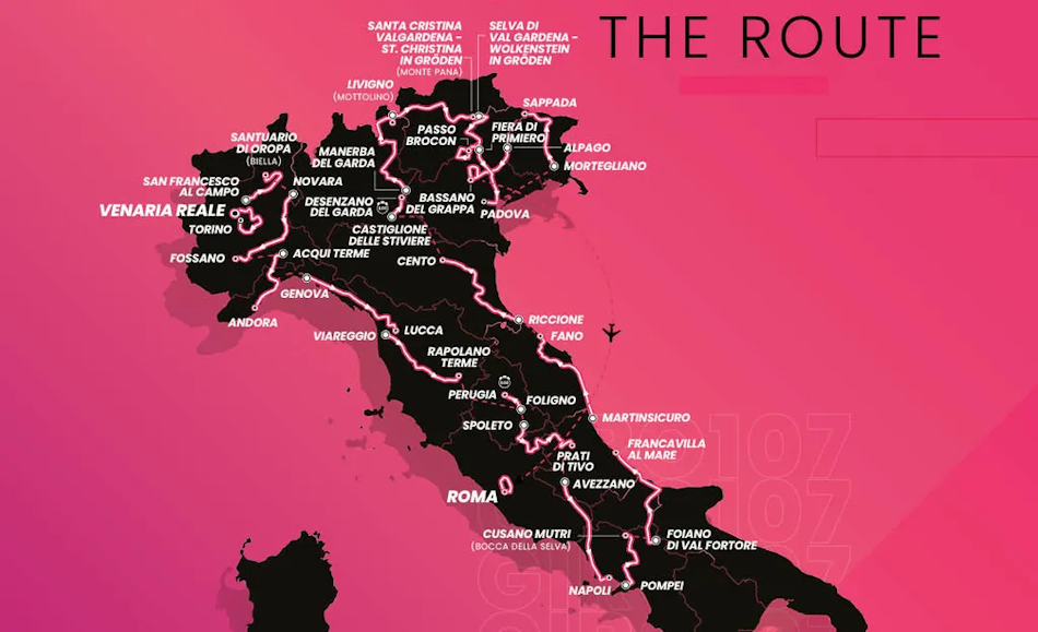 2024 Giro d'Italia Stages