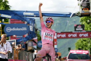 Pogacar on verge of Giro d’Italia title after penultimate stage win