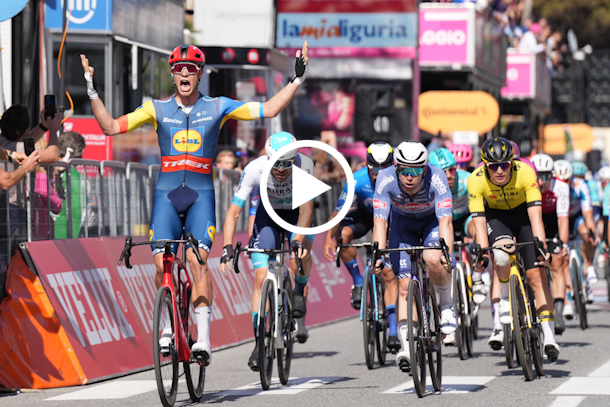 Jonathan Milan Powers to Stage 4 Victory at the Giro d’Italia