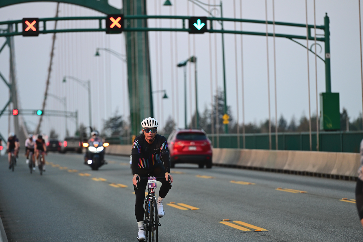 Photo: Crossing Lions Gate Bridge traffic free was a real highlight!