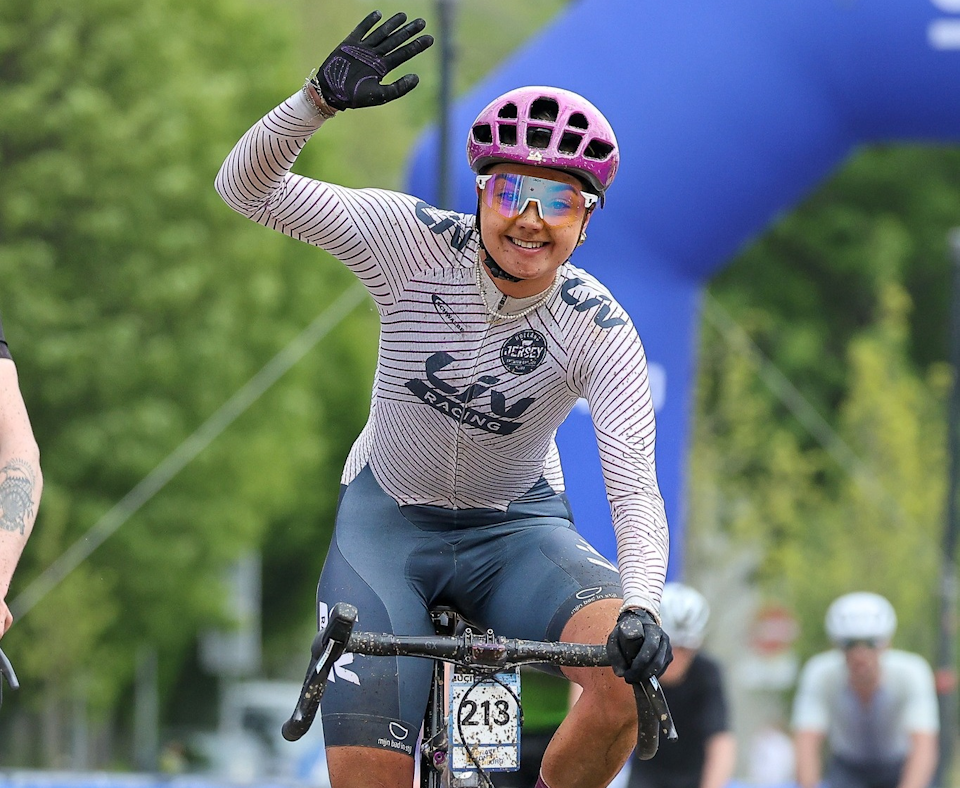 Dutch cyclist Tessa Neefjes took 1st place in the elite women’s race