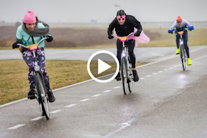 Dutch headwind cycle race canceled because it was too windy!