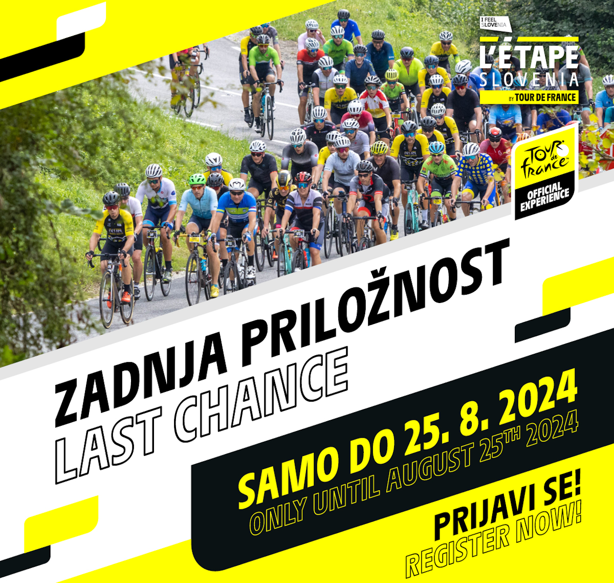 Final chance to register for the 2024 L'Etape Slovenia by Tour de France