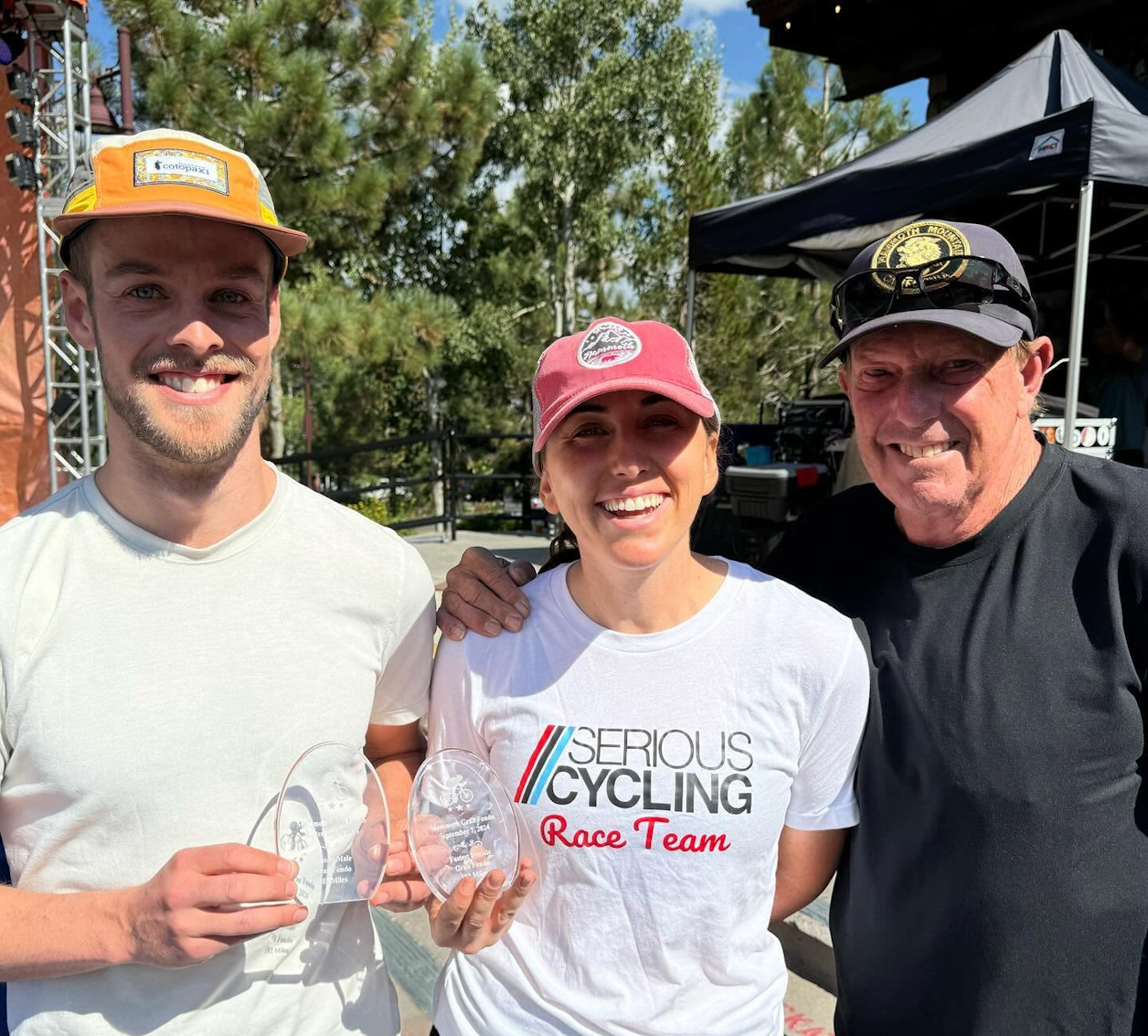 James Kinney and Paige Handy were fastest on the 102 mile Gran Fondo course