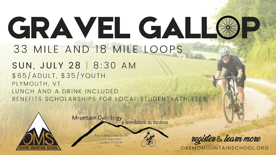 Gravel Gallop for Okemo Mountain School