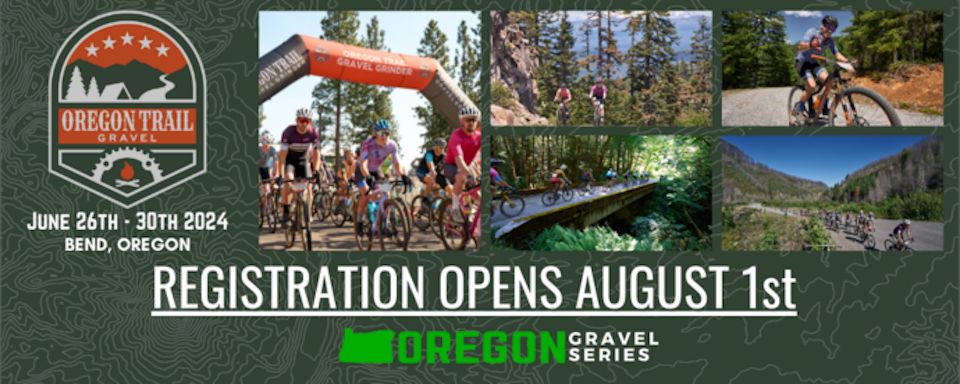 2024 Oregon Trail Gravel Registration Opens August 1st!