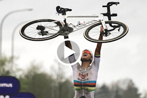 Mathieu van der Poel wins Tour of Flanders for a third time