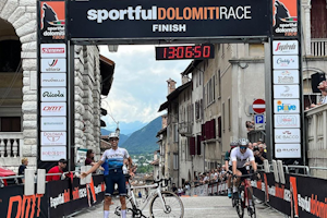 Orlando and Portaluri fastest at the Sportful Dolomiti Gran Fondo