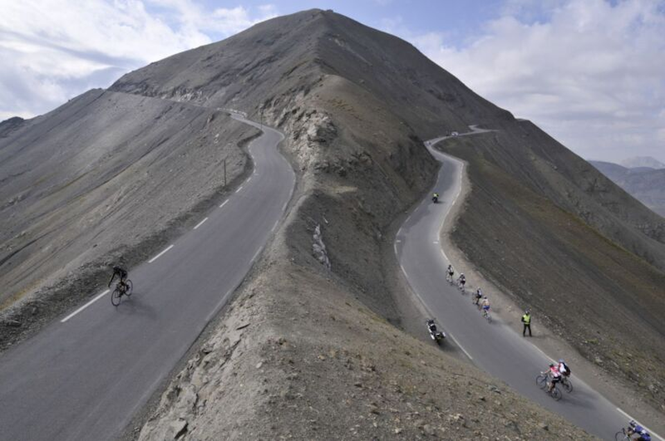 The Col de la Bonette is a high mountain pass in the French Alps, near the border with Italy.