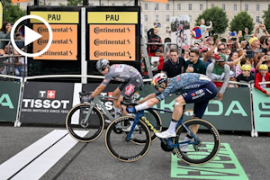 Jasper Philipsen wins chaotic stage 13 sprint at Tour de France