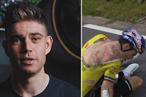 Wout van Aert to miss Giro d'Italia after heavy crash in the Classics