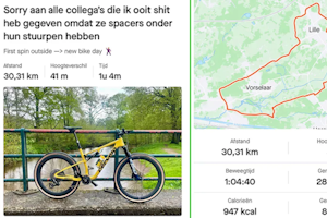 Wout Van Aert Trains Outside for the First Time in Three Weeks after Horror Crash