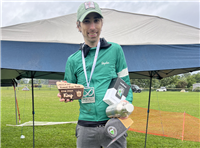 Derek Mcintire, Dorchester Center, MA won the Green Mountain Gap Challenge KOM Trophy