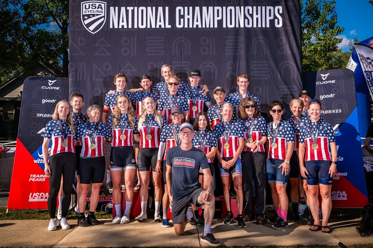 27 cyclists were crowned 2024 USA Cycling Gran Fondo National Champions!