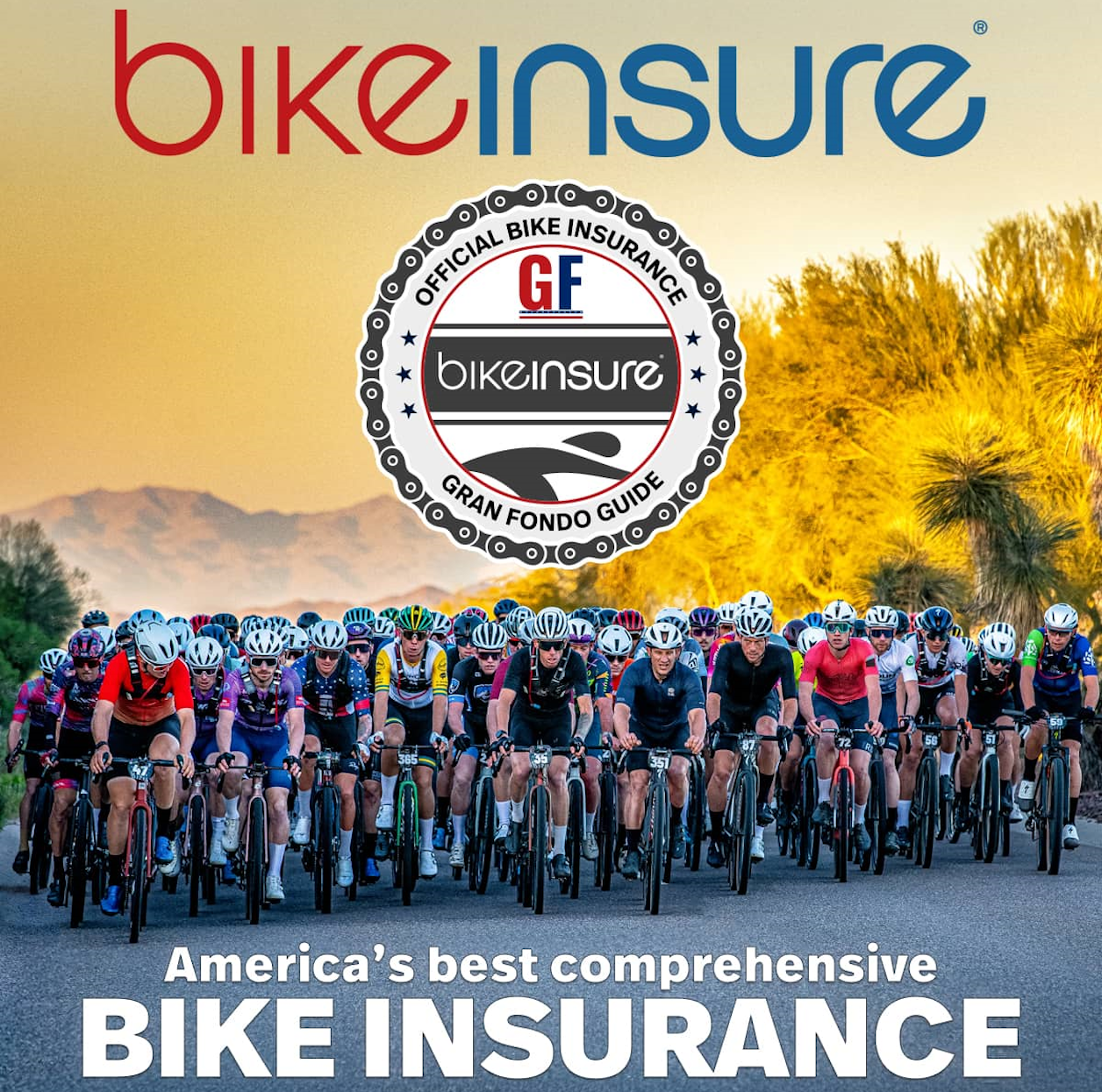 GranFondoGuide.com awards BikeInsure Official USA Bike Insurance