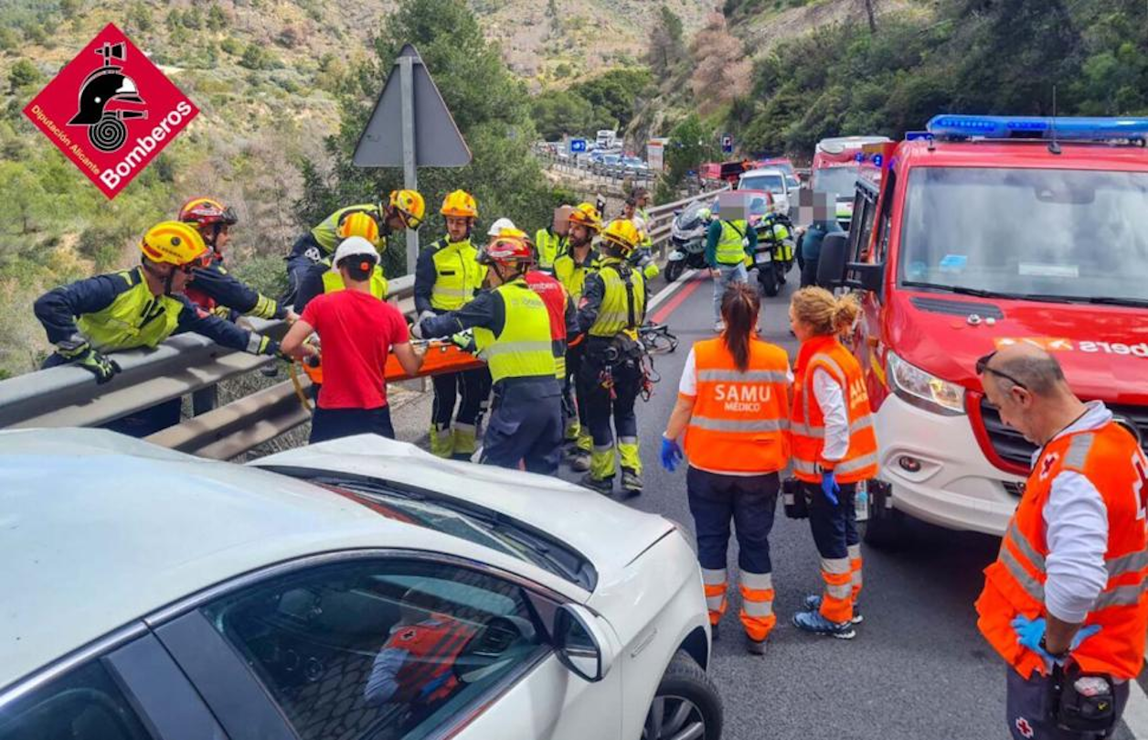 Drugged Up Motorist plows into group of Cyclists in Spain