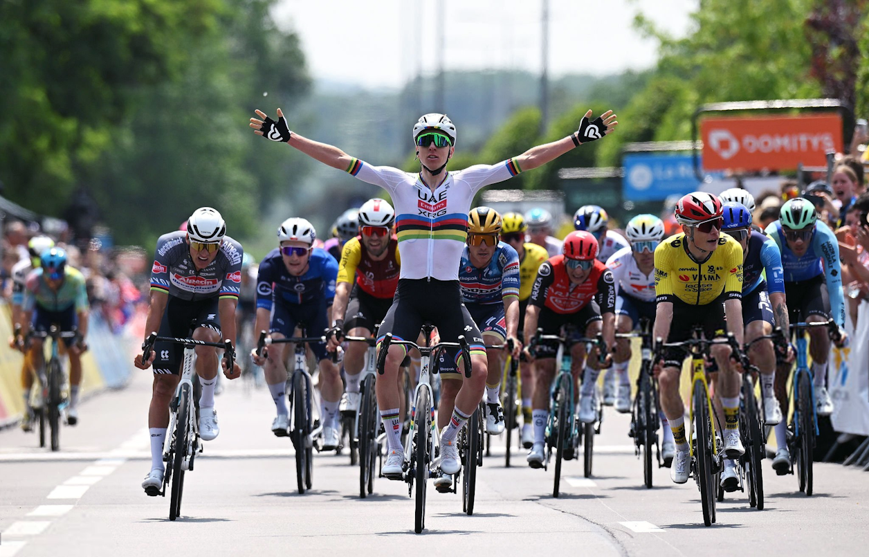Tadej Pogacar Sprints to Victory in Opening Stage of 2025 Critérium du Dauphiné