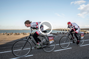 Watch: Crazy Dutch Headwind Cycling Championships