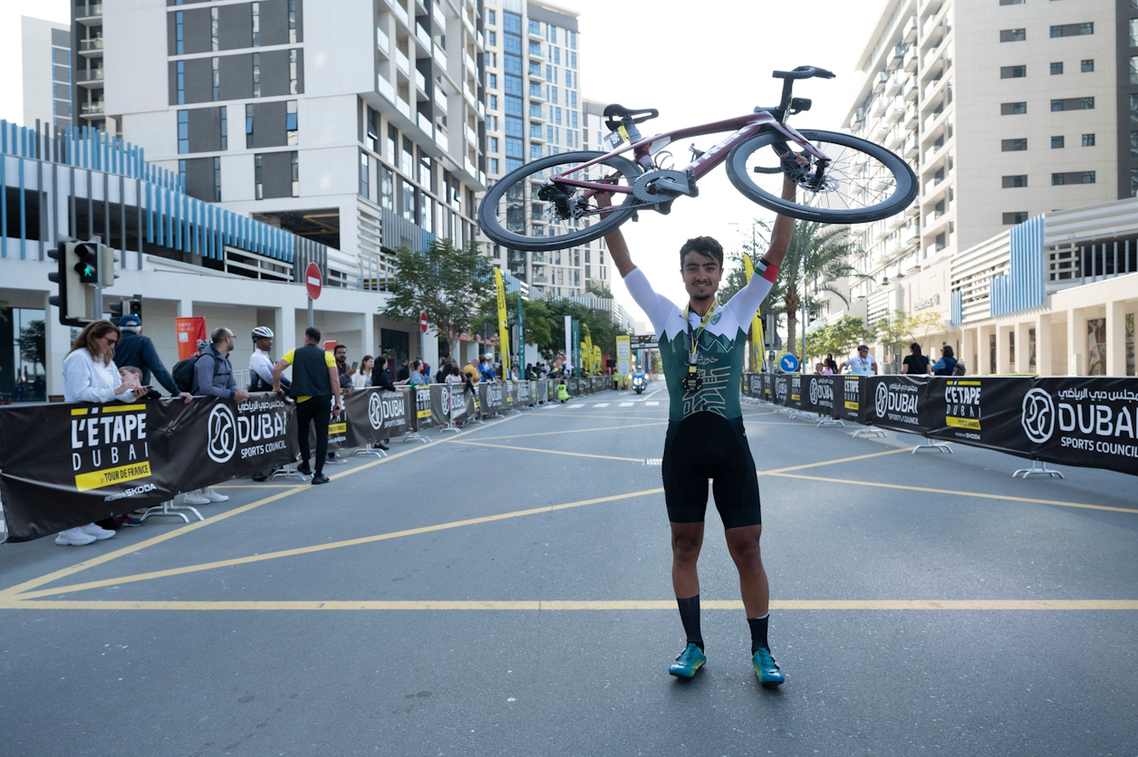 18-year-old Ibrahiem Alrefai claims victory at inaugural L’Etape Dubai