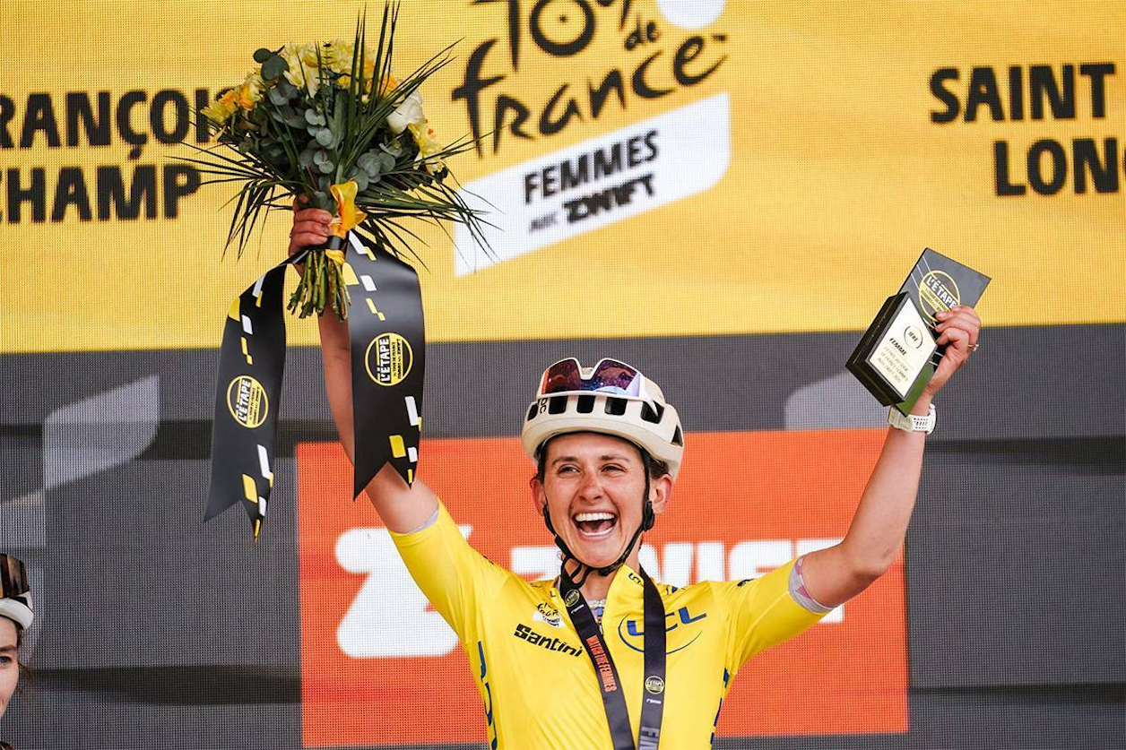Briton Victoria Stansfield won the women's race