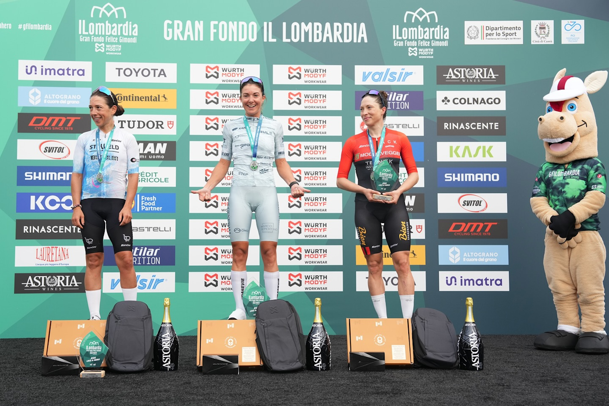 2Cavallo and Nardin take Victory at the Gran Fondo Il Lombardia Felice Gimondi