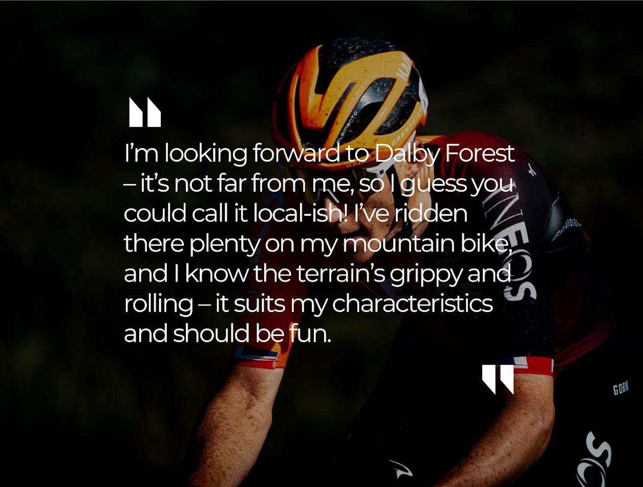 The reigning Elite Men’s Gravel Champion is back to defend his title - on a Pinarello, of course