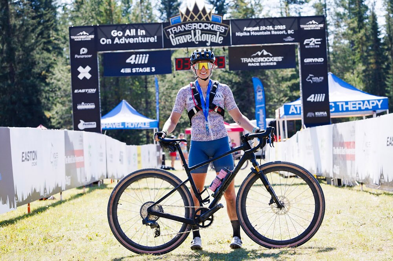 Glassford sealed her dominance with a third consecutive stage win