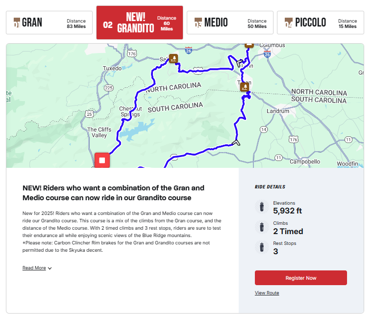 NEW Grandito! – 60 miles