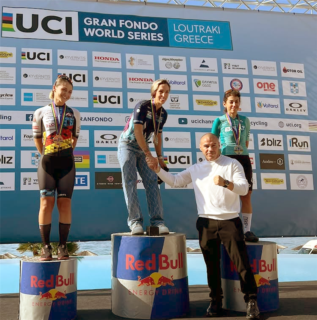 In the women’s race, 34-year-old Varvara Fasoi left no doubt she was the strongest rider