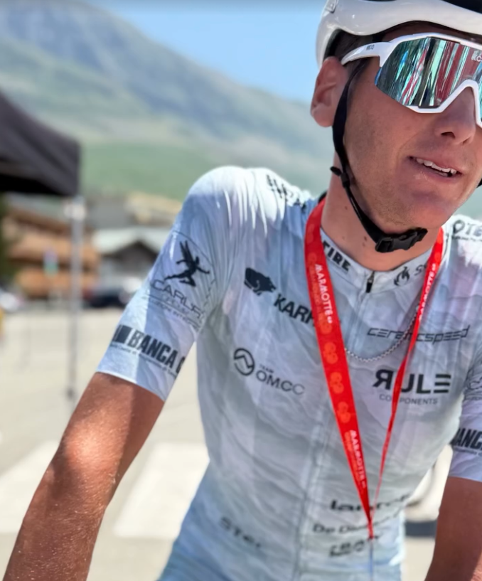 Photo: Italian Luca Cavallo (OM.CC) outclimbed everyone to set a new course record of 5:17:38