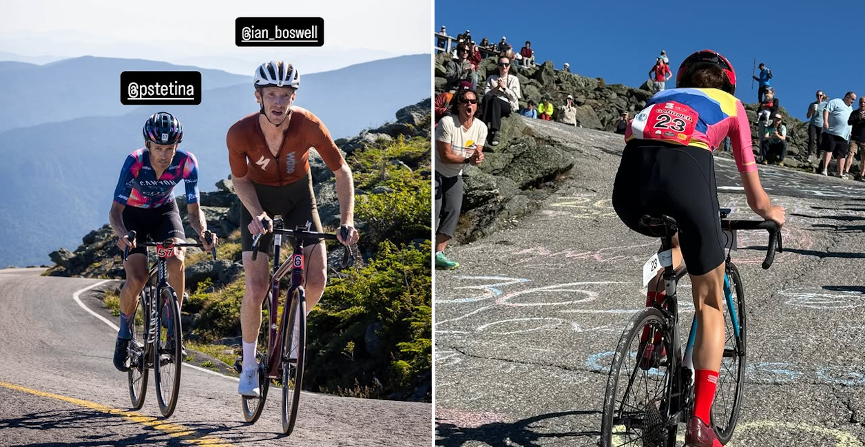Boswell and Gardner Smash Mt. Washington Auto Road Bicycle Hillclimb Records