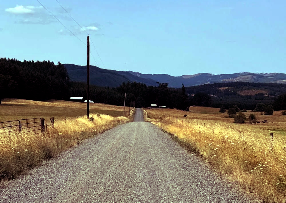 It's an adventurous gravel ride with scenic views of the Willamette Valley