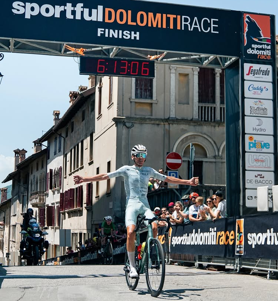 Italian's Bussone and Cavallo take 2025 Sportful Dolomiti Titles