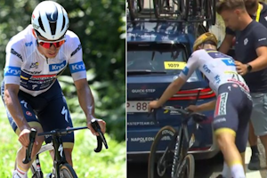 Remco Evenepoel pulls out of Tour de France on Tourmalet