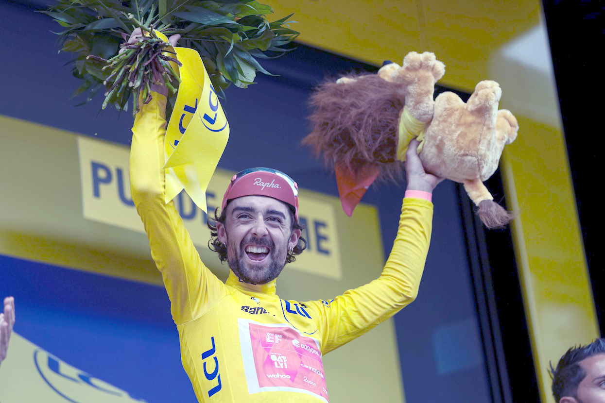 Irishman Healy grabs Yellow Jersey