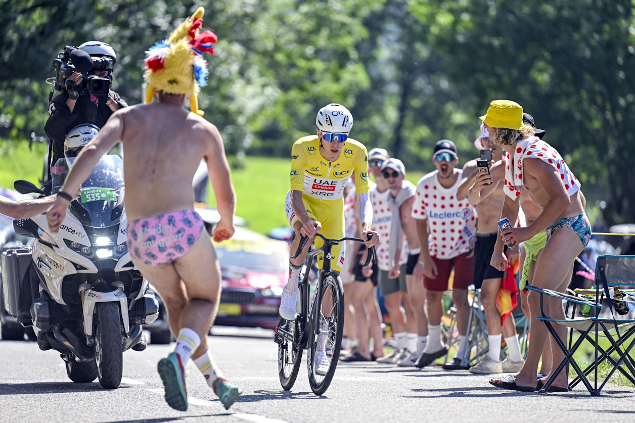 Pogacar Extends Lead with Time Trial Triumph at Peyragudes