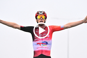 Thymen Arensman wins Stage 14 as Pogacar covers Vingegaard's attack