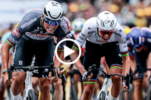 Van der Poel wins Stage two and snatches the Yellow Jersey