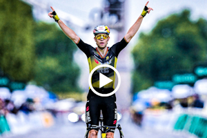 Wout Van Aert wins in Paris as Tadej Pogacar secures yellow jersey