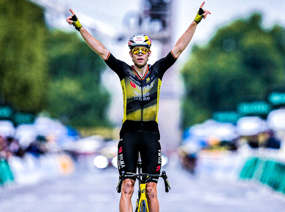 Wout Van Aert wins in Paris as Tadej Pogacar secures yellow jersey