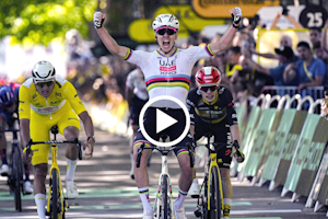 Pogacar wins 2025 Tour de France stage four, his 100th Professional Victory