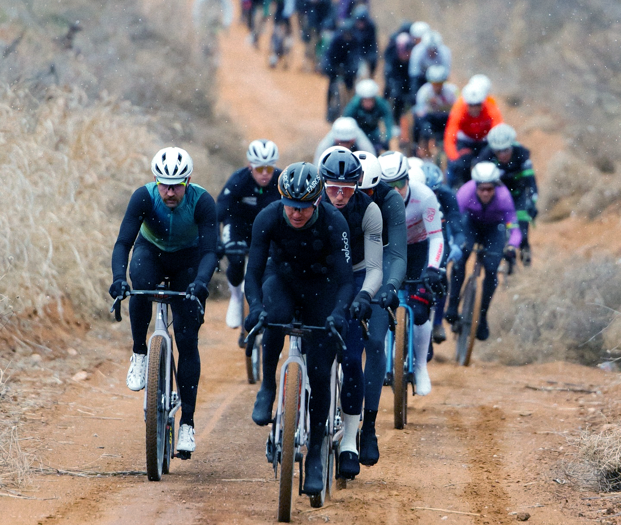 Villafañe and Mock Triumph in Tough Conditions at Valley of Tears Gravel Race