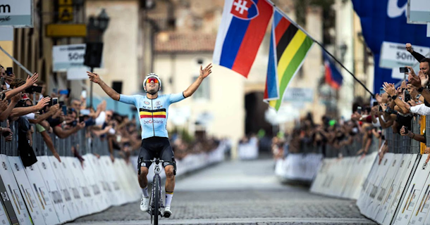 Florian Vermeersch wins 2025 UCI Gravel Worlds Championships