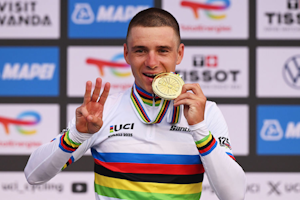 Bad Day for Pogacar As Evenepoel and Reusser Claim ITT World Titles