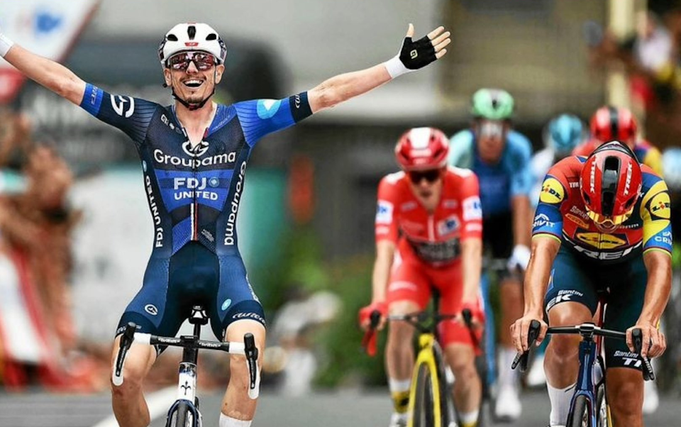 David Gaudu takes win on tough day for leader Vingegaard