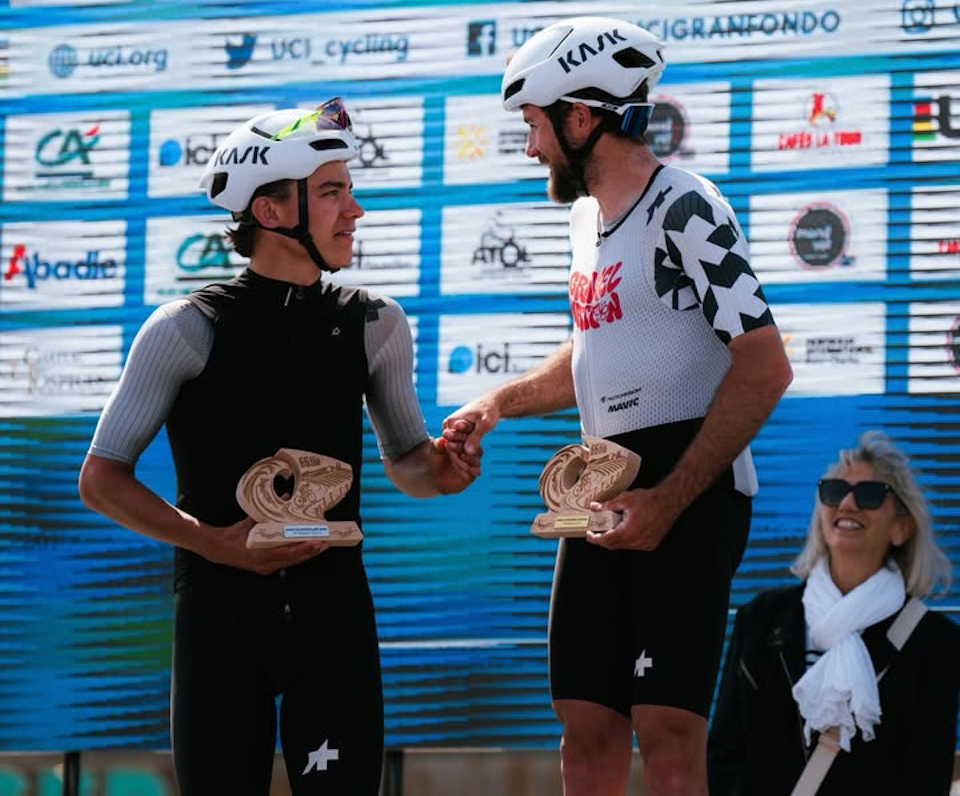 Gwenaelle Legendre and Celestin Guillon and take Victory at 2026 66 Degrés Sud - La Cyclo